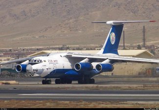 Справка: ИЛ-76ТД. Разбившийся самолет Silk Way до крушения - ФОТО